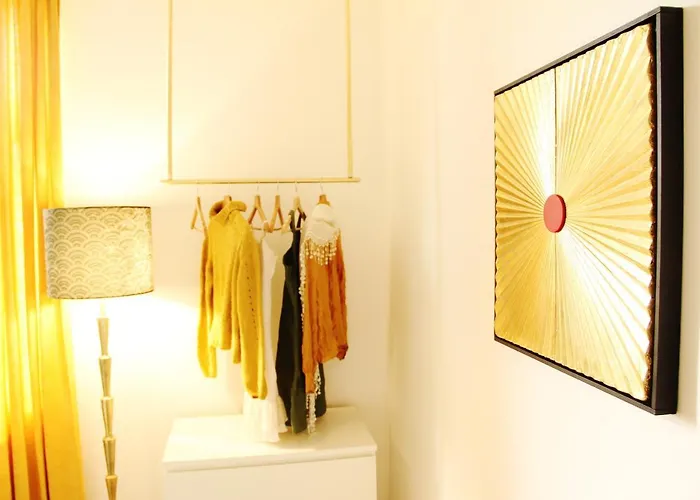 Zentrales Newyork-designapartment Mit 2 Betten Nahe Messe L Flughafen Lägenhet *